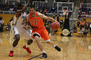 Eric Devendorf commanded the floor via quick-burst drives, injecting life in a stagnated BA offense. He shot 8-of-12 from the field and a perfect 7-for-7 from the free-throw line.